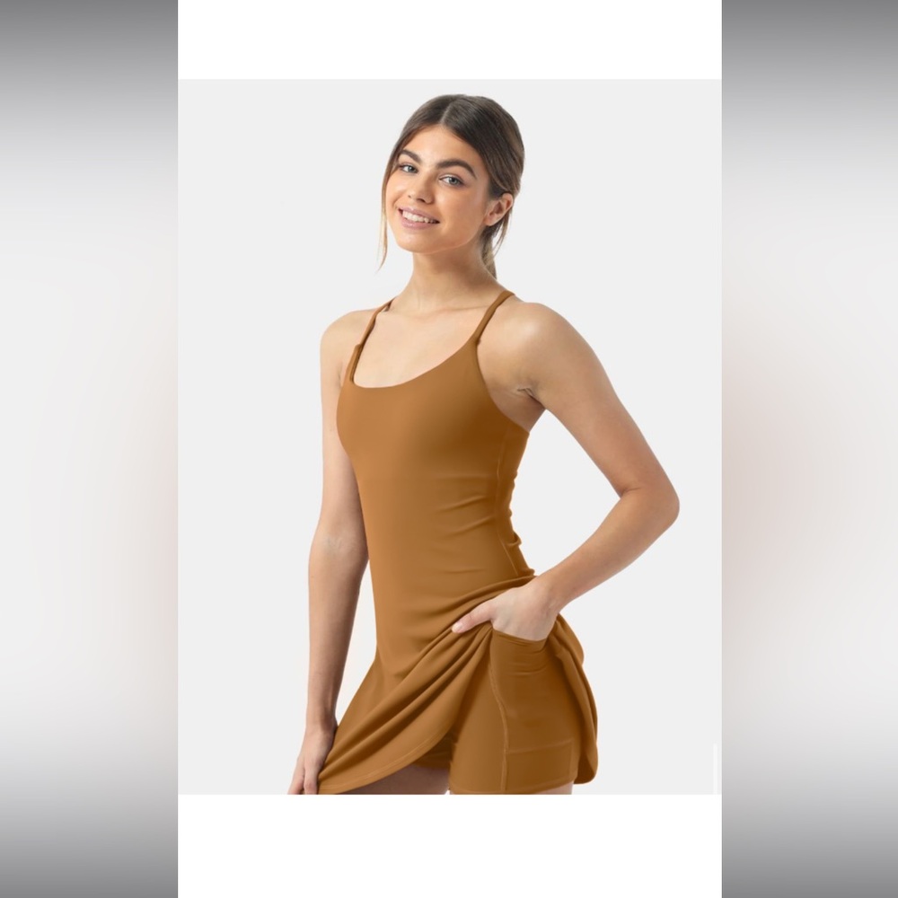 Halara Softlyzero™ Plush Backless Active Dress
